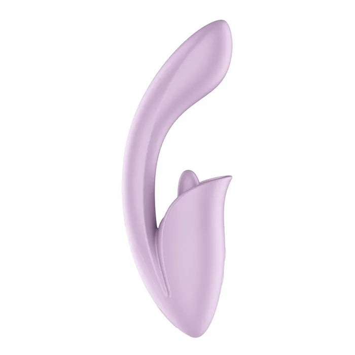 Satisfyer Tongue Expert USB Rechargeable Vibrator With Flicking Clit Stimulator 18cm