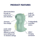 Satisfyer Din OOOH USB Rechargeable Air Pulse Stimulator Satisfyer