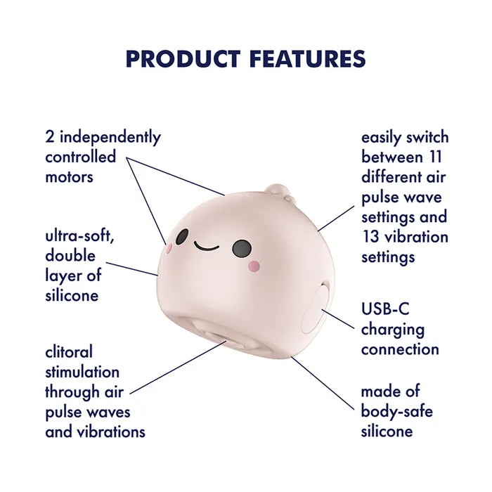 Satisfyer Mochi USB Rechargeable Air Pulse Stimulator Secondary image