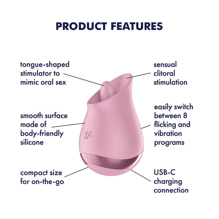 Satisfyer Tongue Player SB Rechargeable Flicking Stimulator Secondary image