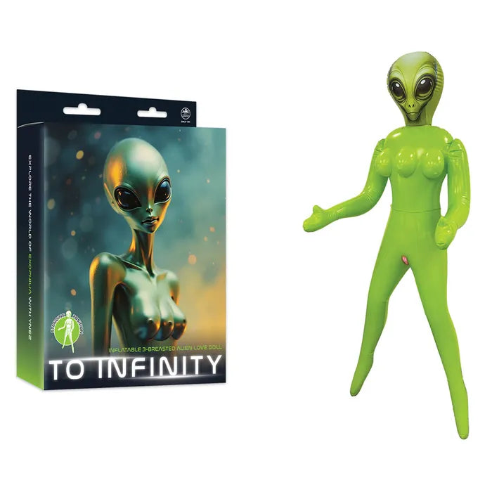 Excellent Power To Infinity Inflatable Alien Love Doll Excellent Power