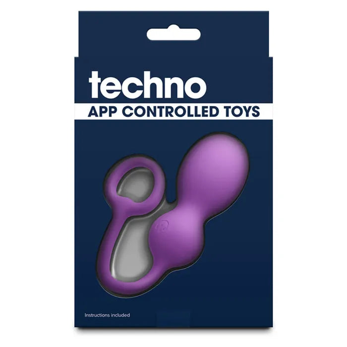NS Novelties Techno Bop USB Rechargeable Vibrating Kegel Exerciser With App Contol NS Novelties