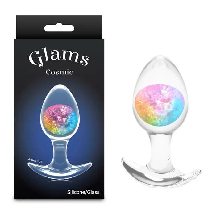 NS Novelties Glams Cosmic Medium Butt Plug 9.5cm NS Novelties