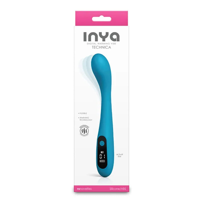 NS Novelties INYA Technica USB Rechargeable Warming Vibrator 19.2cm NS Novelties