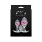 NS Novelties Glams Cosmic Butt Plugs Set Of 2 Sizes NS Novelties