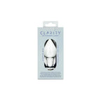Creative Conceptions Clarity Utopian Bud Glass Butt Plug 8.9cm Creative Conceptions
