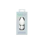 Creative Conceptions Clarity Utopian Bud Glass Butt Plug 8.9cm Creative Conceptions