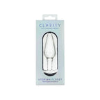 Creative Conceptions Clarity Utopian Floret Glass Butt Plug 11cm Creative Conceptions