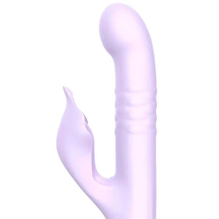 Adam & Eve EVES THROBBER - Lilac 25.4 cm USB Rechargeable Pulsating Rabbit Vibrator Adam & Eve