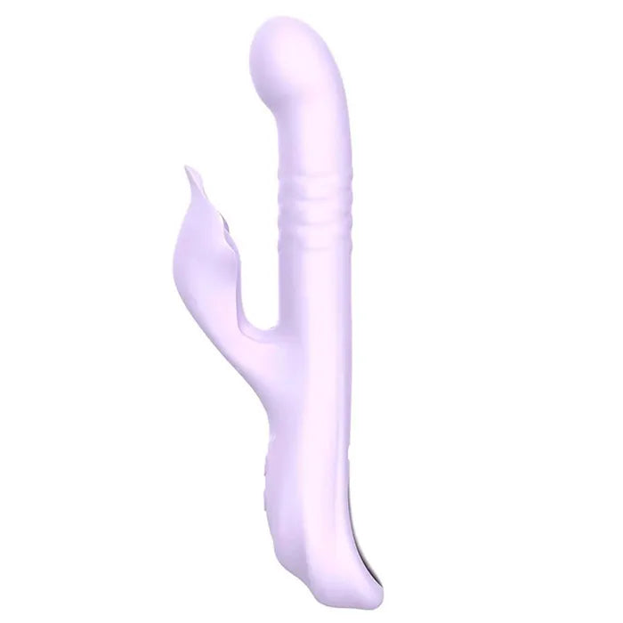 Adam & Eve EVES THROBBER - Lilac 25.4 cm USB Rechargeable Pulsating Rabbit Vibrator Adam & Eve