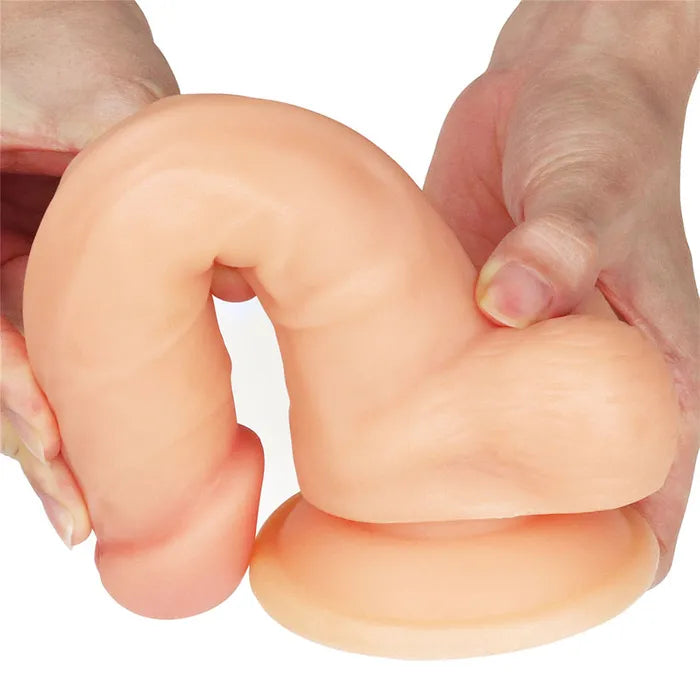 Lovetoy The Ultra Soft Dude Dong 8 Inch Flesh Lovetoy