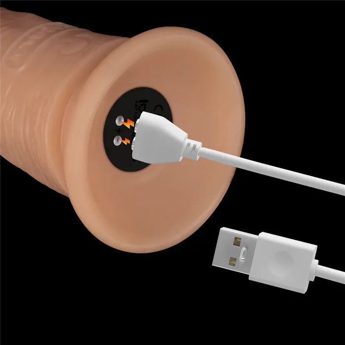 Lovetoy Power Basics USB Rechargeable Vibrating Dong Flesh Lovetoy