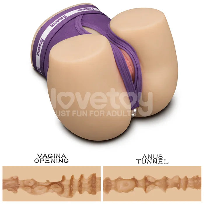 Lovetoy Streetgirls Dual Motor Sensation Pulse USB Rechargeable Vibrating Masturbator Lovetoy