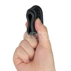 Lovetoy Pinnacle Pro Twin Grip Enhancer Cock & Balls Ring Black Lovetoy