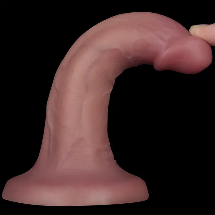 Lovetoy Dual Density Power Cock USB Rechargeable Vibrating Dong Flesh Lovetoy