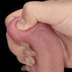 Lovetoy Dual Density Power Cock USB Rechargeable Vibrating Dong Flesh Lovetoy