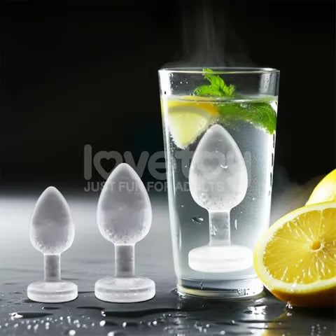 Lovetoy Jokes & Parties Butt Plug Silicone Novelty Ice Tray Lovetoy