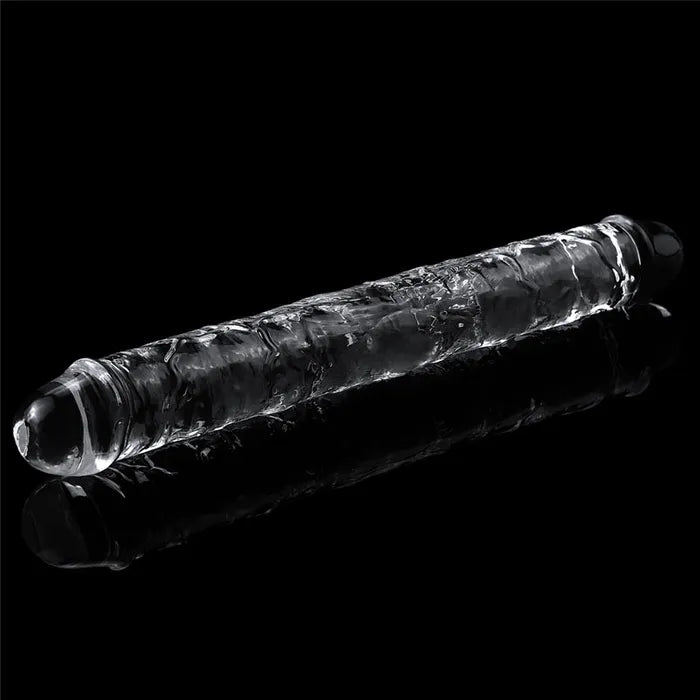 Lovetoy Flawless Clear Double Dildo 12 Inch Clear Lovetoy