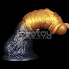 Lovetoy Aerosx Dual Density Inflatable Inflatable Fantasy Dildo Gold / Blue Lovetoy