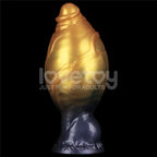 Lovetoy Aerosx Dual Density Inflatable Inflatable Fantasy Dildo Gold / Blue Lovetoy