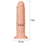 Lovetoy King Size Realistic Dildo 11 Inch Lovetoy