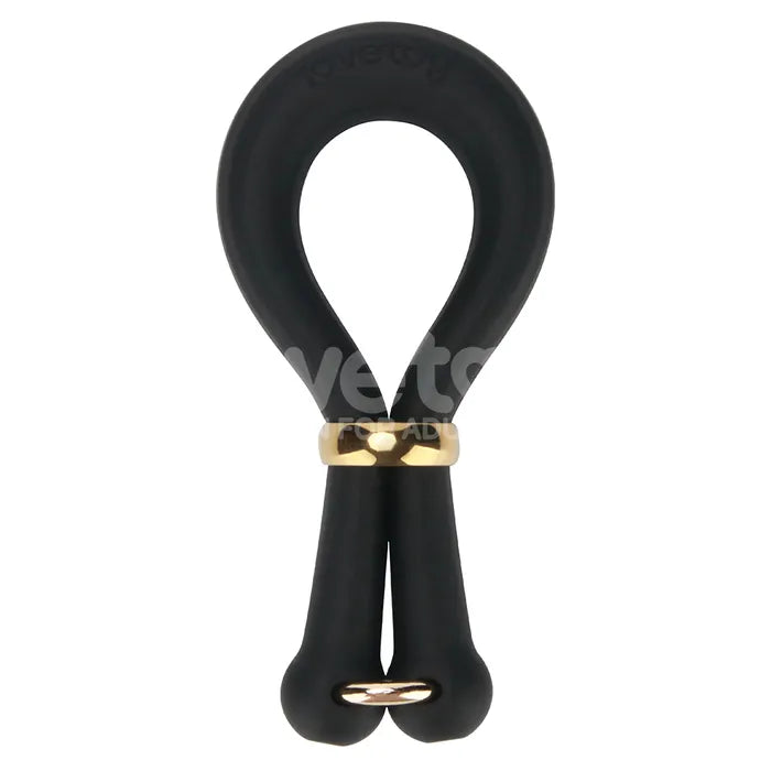 Lovetoy Pinnacle Pro Anyfit Stretcher Adjustable Cock Ring Black Lovetoy