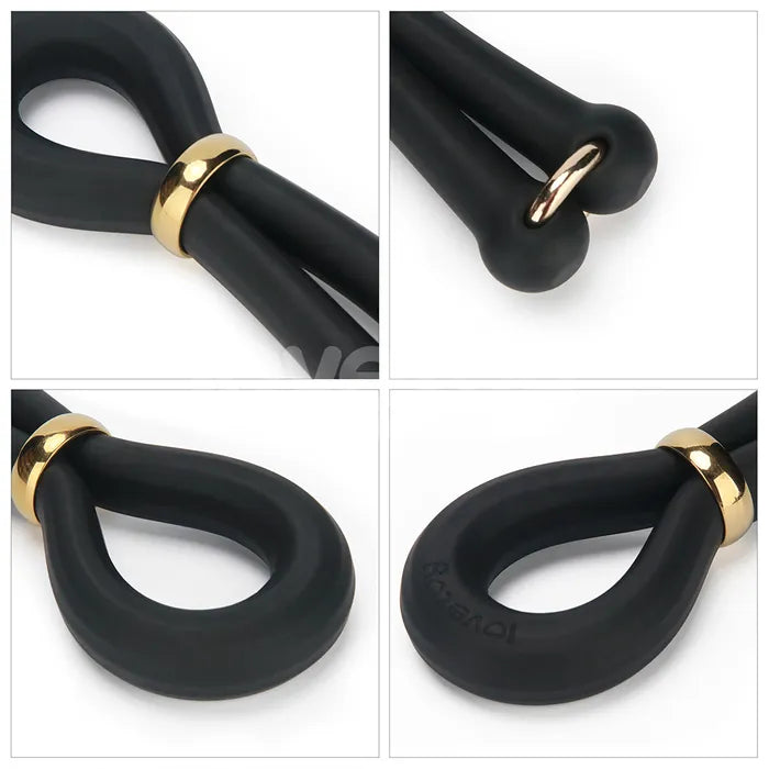 Lovetoy Pinnacle Pro Anyfit Stretcher Adjustable Cock Ring Black Lovetoy