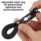 Lovetoy Pinnacle Pro Anyfit Stretcher Adjustable Cock Ring Black Lovetoy