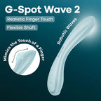 Satisfyer Wave 2 USB Rechargeable Flicking Tip G Spot Vibrator 23.6cm Satisfyer