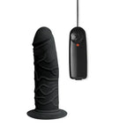 Whipsmart Inflatable Vibrating Love Seat Inflatable Cushion With 6 Inch Vibrating Dong Black WhipSmart