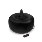 Whipsmart Inflatable Vibrating Love Seat Inflatable Cushion With 6 Inch Vibrating Dong Black WhipSmart