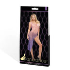 XGEN Products LAPDANCE Violet Sky Off The Shoulder Mini Dress Pink / Violet One Size XGEN Products