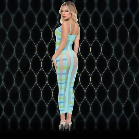 XGEN Products LAPDANCE Blue Horizon Maxi Dress Blue One Size Secondary image