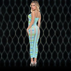 XGEN Products LAPDANCE Blue Horizon Maxi Dress Blue One Size XGEN Products