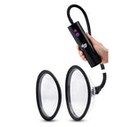 XGEN Products Size Up Rechargeable Power Plumper Pussy Pump With Interchangeable Chambers Clear XGEN Products