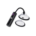 XGEN Products Size Up Rechargeable Power Plumper Pussy Pump With Interchangeable Chambers Clear XGEN Products