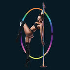XGEN Products Power Pole Pro Dance Pole Kit Rainbow XGEN Products