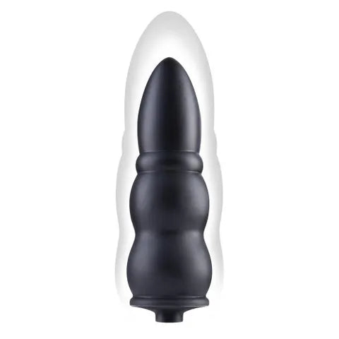 XGEN Products Size Up Ripple Inflatable Butt Plug Black XGEN Products
