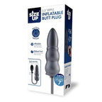 XGEN Products Size Up Ripple Inflatable Butt Plug Black XGEN Products
