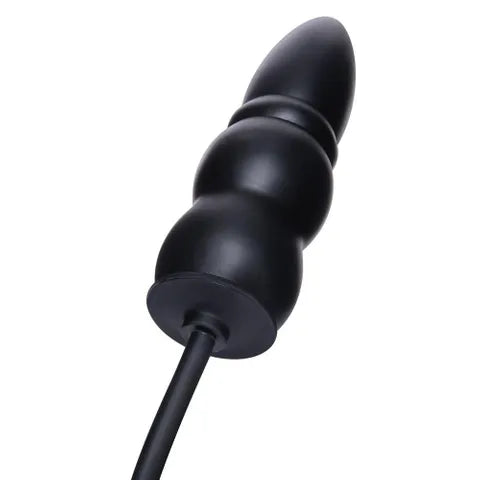 XGEN Products Size Up Ripple Inflatable Butt Plug Black XGEN Products