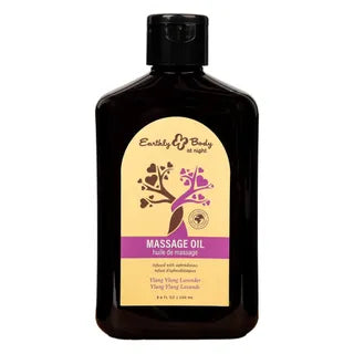 Earthly Body EB Hemp Seed Scented Massage Oil 250ml Bottle Earthly Body