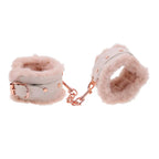Sportsheets Sex & Mischief Peaches n CreaMe Fur Handcuffs Restraints Peach Sportsheets