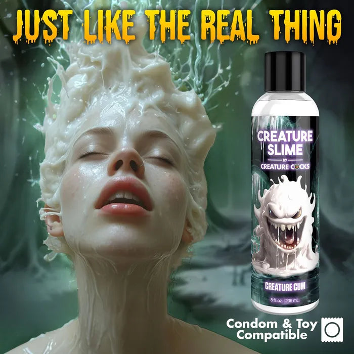 XR Brands Creature Slime By Creature Cocks Cum Lubricant 236ml Pump Bottle XR Brands