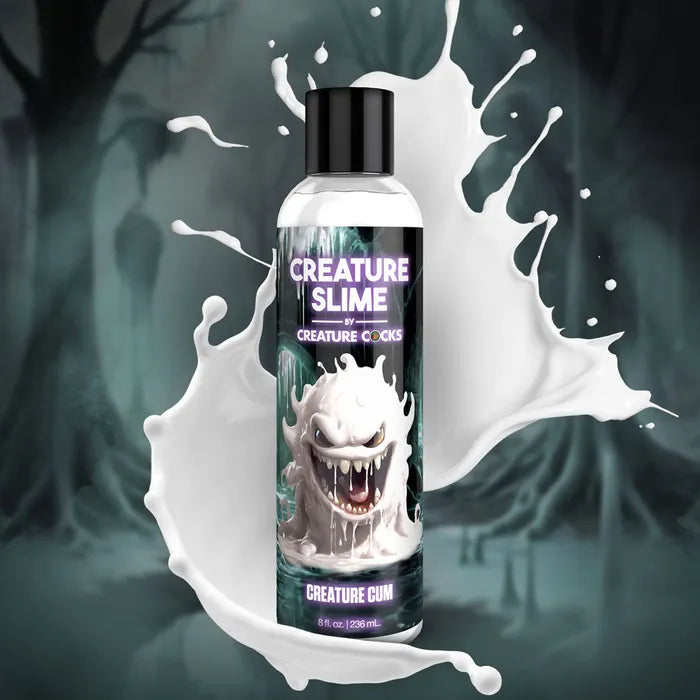 XR Brands Creature Slime By Creature Cocks Cum Lubricant 236ml Pump Bottle XR Brands