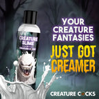 XR Brands Creature Slime By Creature Cocks Cum Lubricant 236ml Pump Bottle XR Brands