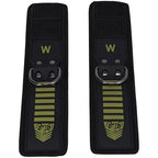 Doc Johnson Fort Troff Tactical Wrist Cuffs Black / Green Doc Johnson