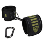 Doc Johnson Fort Troff Tactical Wrist Cuffs Black / Green Doc Johnson