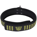 Doc Johnson Fort Troff Tactical Collar & Leash Restraint Black / Green Doc Johnson