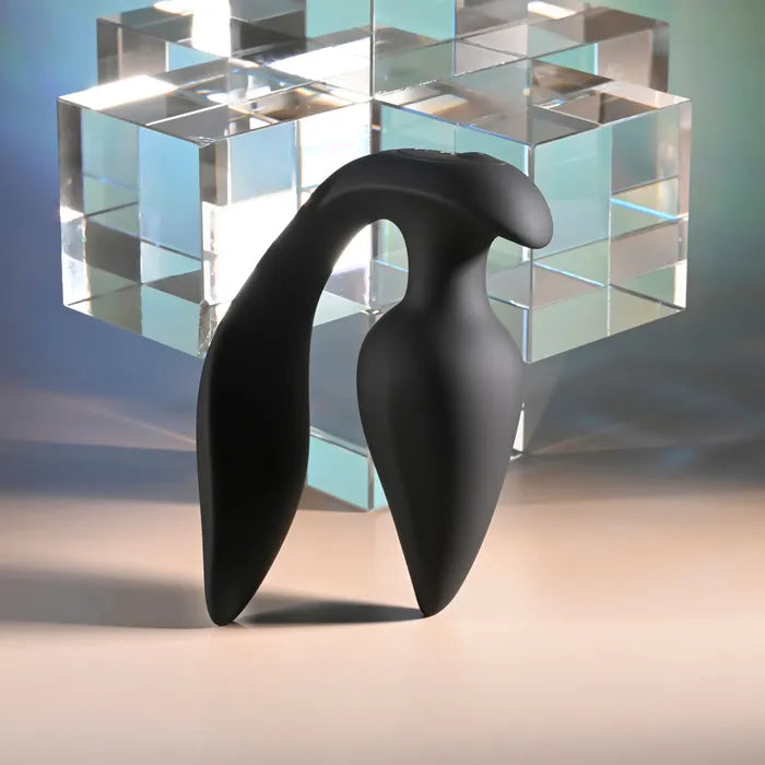 Evolved THE GENIE USB Rechargeable Vibrating Plug With Wireless Remote 11.2cm Black Evolved