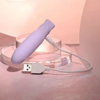 Selopa PETITE PECKER USB Rechargeable Mini Vibrator 11.7cm Purple Selopa